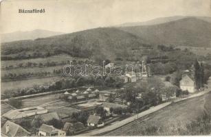 Herkulesfürdő, Báznafürdő - 4 db régi képeslap az 1900-1910-es évekből, vegyes minőség (sérült is)  ...