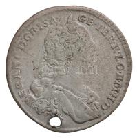 Csehország / történelmi tartomány 1763PR 7Kr Ag "I. Ferenc" Prága T:2-,3 ly. Bohemia 1763PR 7 Kreuzer Ag "Franz I" Prague C:VF,F hole