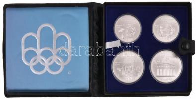 Kanada 1974. 5$ Ag (2x) "Atléta fáklyával", "Olimpiai karikák"+ 10$ Ag (2x) &quo...