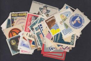 10 db vegyes német levélzáró / German poster stamps