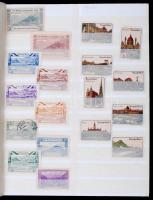 cca 1910 18 db osztrák városképes levélzáró / 18 Austrian town-view poster stamps