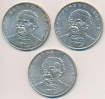 1994. 200Ft Ag "Deák" (3x) T:2,2-