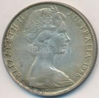 Ausztrália 1966. 50c Ag II. Erzsébet T:2 Australia 1966. 50 Cents Ag Elizabeth II C:XF