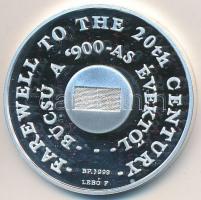 Lebó Ferenc (1960-) 2000. "MKB - Boldog Millenniumot / Búcsú a '900-as évektől" Ag em...