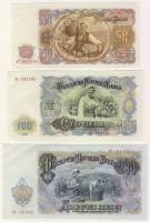 Bulgária 1951. 3-200L 7db klf T:I,I-