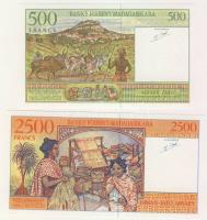 Madagaszkár 1994. 100A + 1998. 500A + 2004. 200A+500A T:I
