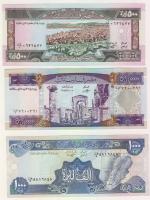 Libanon 1988-93. 500L,1000L,10000L teljes sor T:I