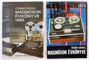 1973-80 Magnósok évkönyve két évfolyama