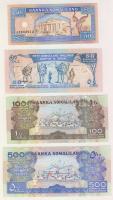 Somaliland 1994-96. 5,10,20 (2klf),50 (2klf),100,500Sh teljes sor 8db T:I