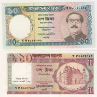 Bangladesh 1992-98. 100T,10T (2 klf), 500T T:I