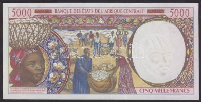Közép-Afrikai államok/Kamerun 2000-02. 5000F T:I