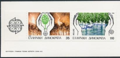 Europa CEPT, Természet- és Környezetvédelem bélyegfüzet, Europa CEPT, Nature and Environment Protection stamp-booklet