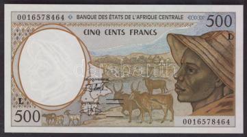 Közép-Afrikai államok/Gabon 2000. 500F T:I