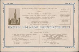1915-28 dr. Breyer István: Ünnepi Szentbeszéd a Budavári koronázó Főtemplom kilencszáz éves fennállá...