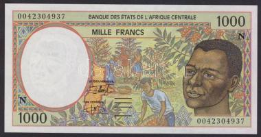 Közép-Afrikai államok/Guinea 2000. 1000F T:I
