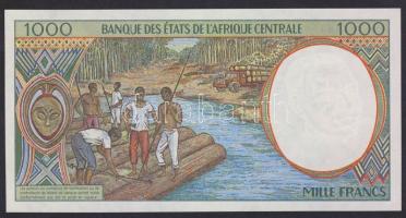 Közép-Afrikai államok/Gabon 1994-98. 1000F T:I