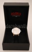 Roamer La Classique modern, új állapotú mechanikus karóra. 17 köves svájci szerkezettel, eredeti dob...