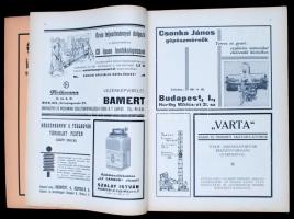 1932 Technika, A magyar mérnökök lapja. XIII. évf. 1-3. sz