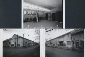 1973 Budapest, PALOTA mozi kívül-belül, 7 db korabeli professzionális felvételről készült modern nag...