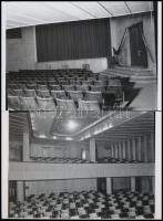 1973 Budapest, BÁSTYA mozi kívül-belül, 7 db korabeli professzionális felvételről készült modern nag...