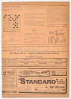 Eugene Grasset: A la Place Clichy. Szőnyegplakát az 1893-as Le Monde Illustré újságból. Rotációs fam...