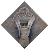 Ausztria 1934. "Gyógyszerészek Nemzetközi Találkozója Bécs" zománcozott fém jelvény "...