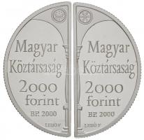 2000. 2000Ft Ag "Lórántffy Zsuzsanna / Sárospatak" (2xklf) T:PP
Hungary 2000 Forint Ag &q...