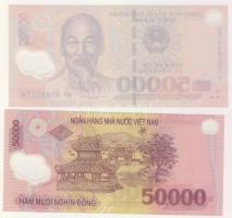 Vietnam 2003. 50.000D forgalmi + fázisnyomat T:I