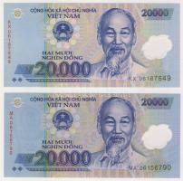 Vietnam 2006. 20.000D forgalmi + fázisnyomat T:I