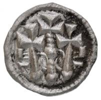 1116-1131. Denár Ag "II. István" (0,28g) T:2 Hungary 1116-1131. Denar Ag "Stephan II" (0,28g) C:XF Huszár: 47., Unger I.: 37.