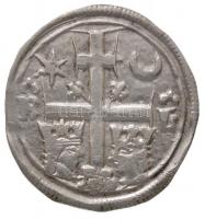 1272-1290. Szlavón Denár Ag "IV. László" (0,7g) T:2
Unger I.: Sz. 15