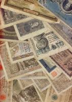 Nagy hagyaték tétel több, mint 3000db bankjegy egész világ, régi és új, sok magyarral (korona, pengő...