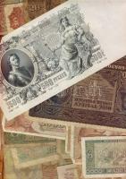 Nagy hagyaték tétel több, mint 3000db bankjegy egész világ, régi és új, sok magyarral (korona, pengő...