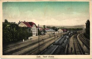 Szob, vasútállomás, kiadja Hegedüs Lajos (EB)