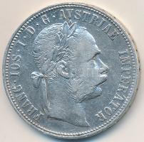 Ausztria 1883. 1Fl Ag "Ferenc József" T:2- Austria 1883. 1 Florin Ag "Franz Joseph" C:VF