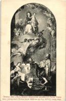 Budapest II. Máriaremetei templom belseje, Szent István király képe, festette Fischer Vincze (EK)