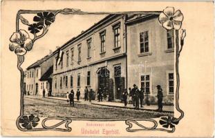 Eger, Széchenyi utca, Art Nouveau (EK)