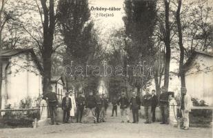 Örkény-Tábor, bejárat a táborba, kiadja Wassermann Vilmos (EK)
