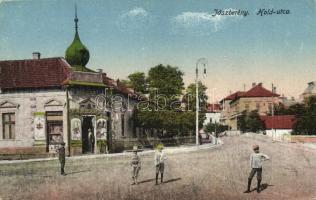 Jászberény, Hold utca, Farkas A.J. üzlete (fa)