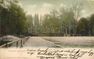 Budapest IV. Újpest, Sporttelep, kiadja Weisz Berthold