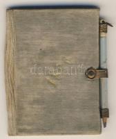 1896. Budapest Athleta-bál táncrendje