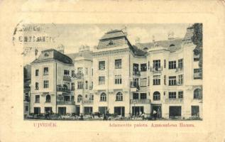 Újvidék, Novi Sad; Adamovits palota / palace (EK)