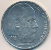 Csehszlovákia 1974. 100K Ag "Bedrich Smetana" T:2 Czechoslovakia 1974. 100 Korun Ag "Birth of Bedrich Smetana" C:XF