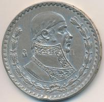 Mexikó 1958. 1P Ag "Függetlenség" T:2- ph. Mexico 1958. 1 Peso Ag "Independence" C:VF edge error