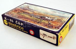 K-65 CAP repülőgép makett (modell) eredeti dobozában, hiánytalanul / Original airplane modell