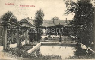 Szigetfalu, Sculia; Klobusitzky-kastély / castle (EK)