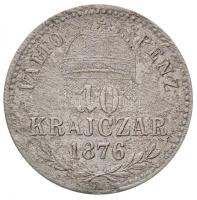 1876KB 10Kr Ag "Ferenc József" T:3
Adamo M10.1