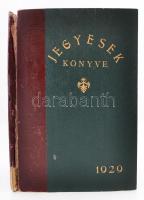 1929 Jegyesek könyve sok illusztrációval, + sok jó kívánságokkal teli táviratokkal, 22x15cm
