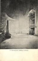 Marosújvár, Ocna Mures; sóbánya belső, kiadja Füssy József / salt mine interior