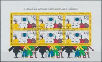 International Youth Stamp Exhibition block, Nemzetközi ifjúsági bélyegkiállítás blokk